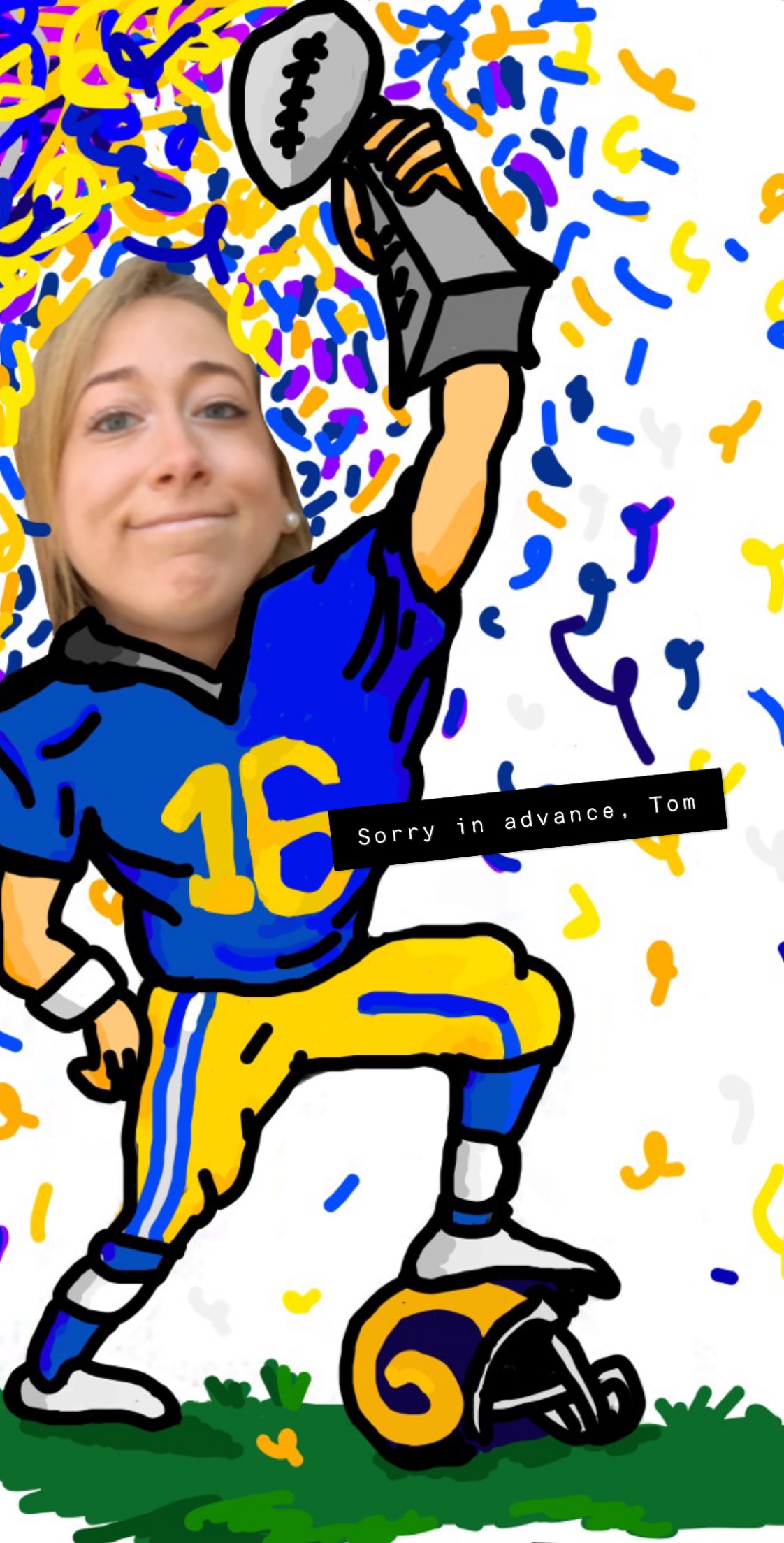 Emma in 2019 Super Bowl