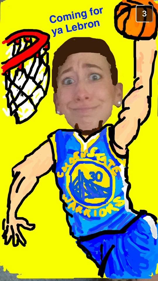 Emma as basketball player