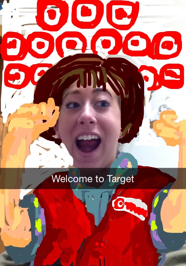 Emma as Target Lady